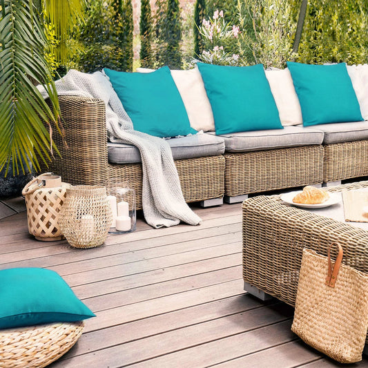 2pcs Garden Outdoor Cushion Cover-Waterproof exterior cushions