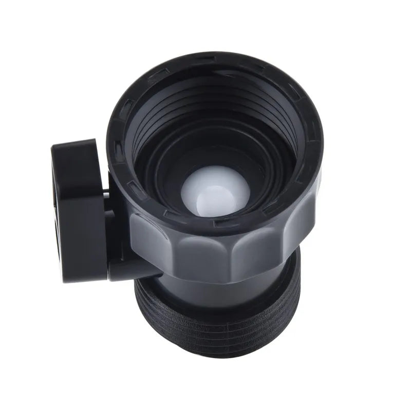 1pcs 3/4" Plastic Garden Hose Shut Off Valve