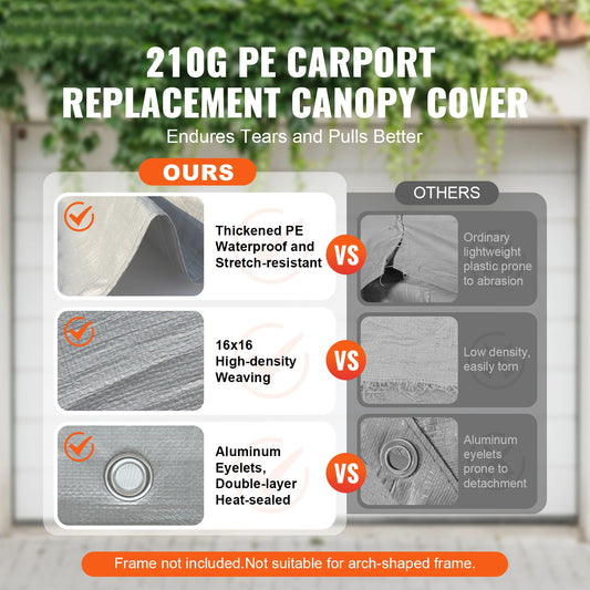 Carport Replacement Canopy/Cover