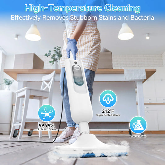 Steam Mop-6 in 1 Scrubbing Steam Cleaner