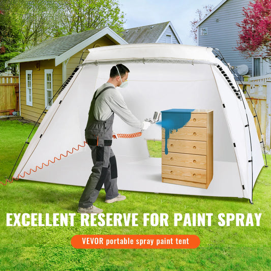 Portable Paint Booth/Shelter 7.5x5.2x5.2/10x7x6ft