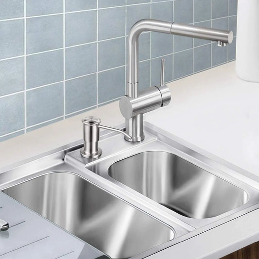 Liquid Soap Dispensers With 500ml Bottle Kitchen Sink Built In