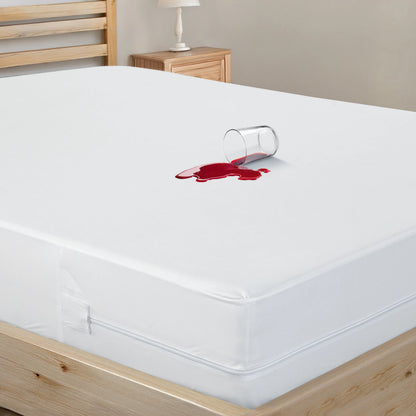 Queen Zippered Mattress Encasement -14 Inches Deep Mattress Protector
