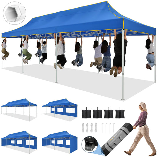 10x30ft Pop Up Canopy Tent Without Sidewall Outdoor