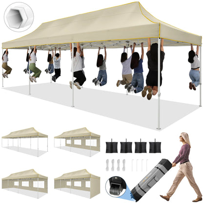 10x30ft Pop Up Canopy Tent Without Sidewall Outdoor