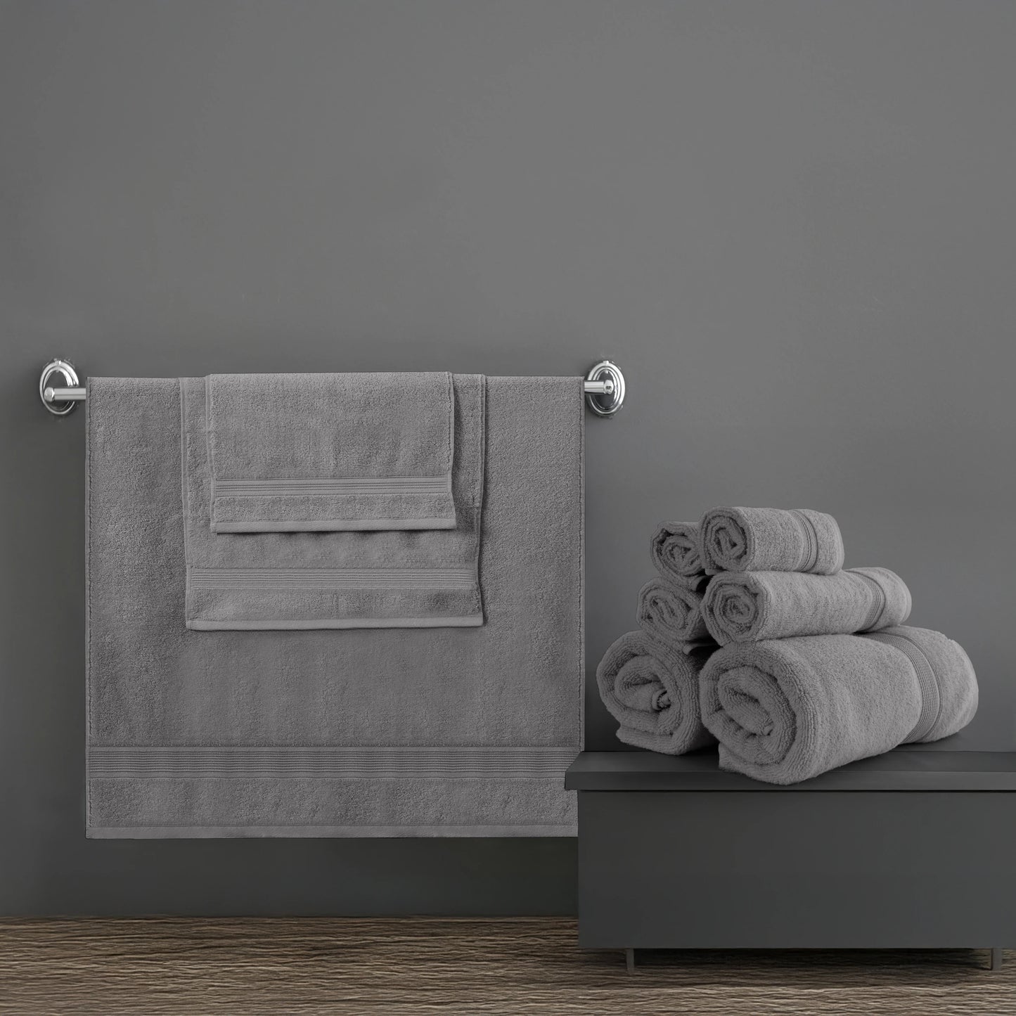 100% Cotton Luxury 6-Piece Bath Towel Set