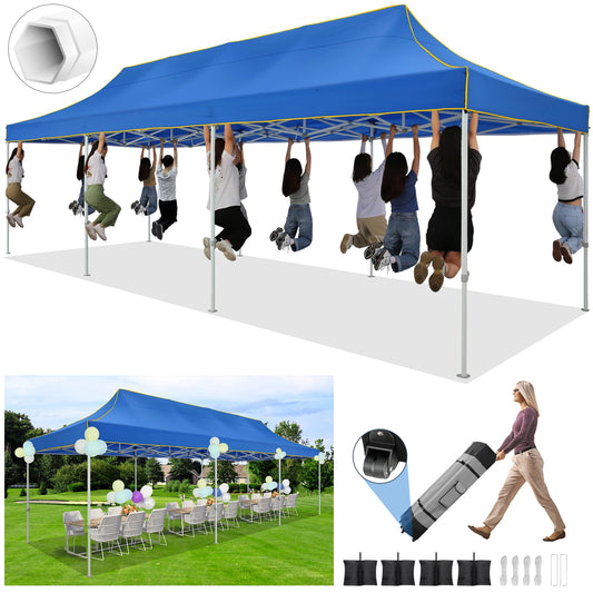 10x30ft Pop Up Canopy Tent Without Sidewall Outdoor