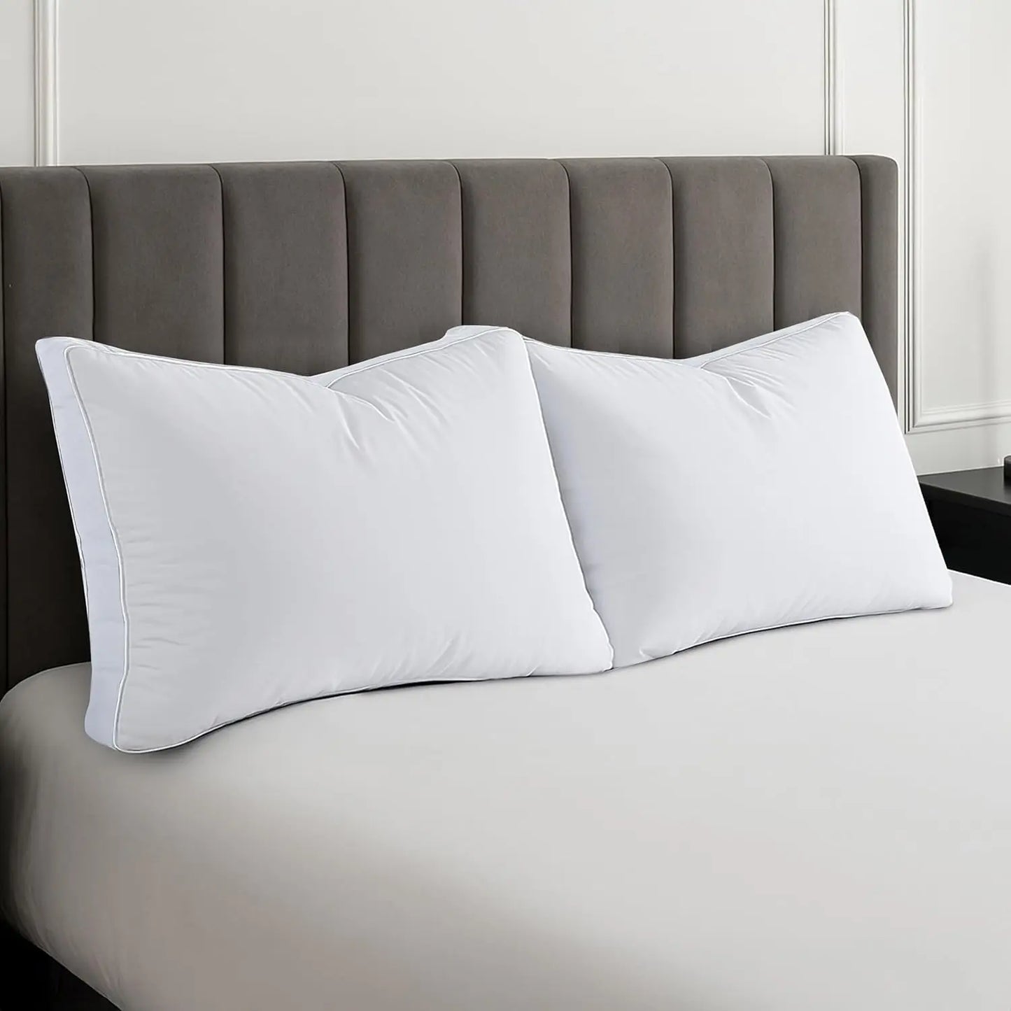 Bed Pillows- Set of 2 - Hotel Quality