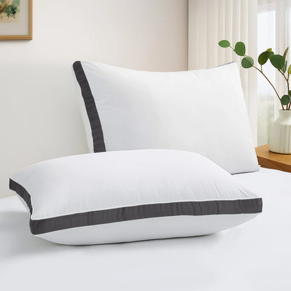 Bed Pillows- Set of 2 - Hotel Quality