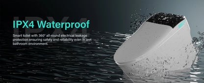 Smart Toilet with Bidet Built In, AUTO Deodorization, Voice Control