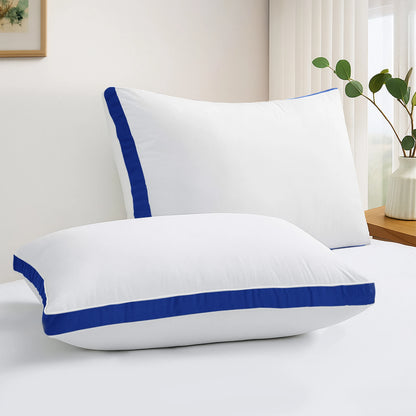 Bed Pillows- Set of 2 - Hotel Quality