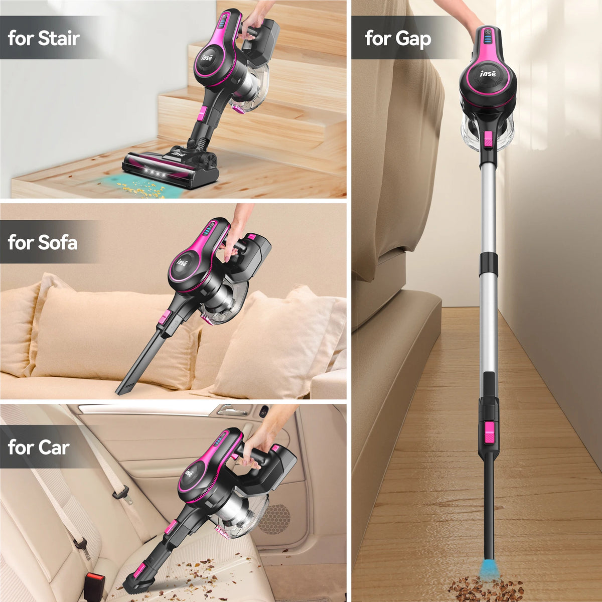 Cordless 6 in 1 Handheld Vacuum