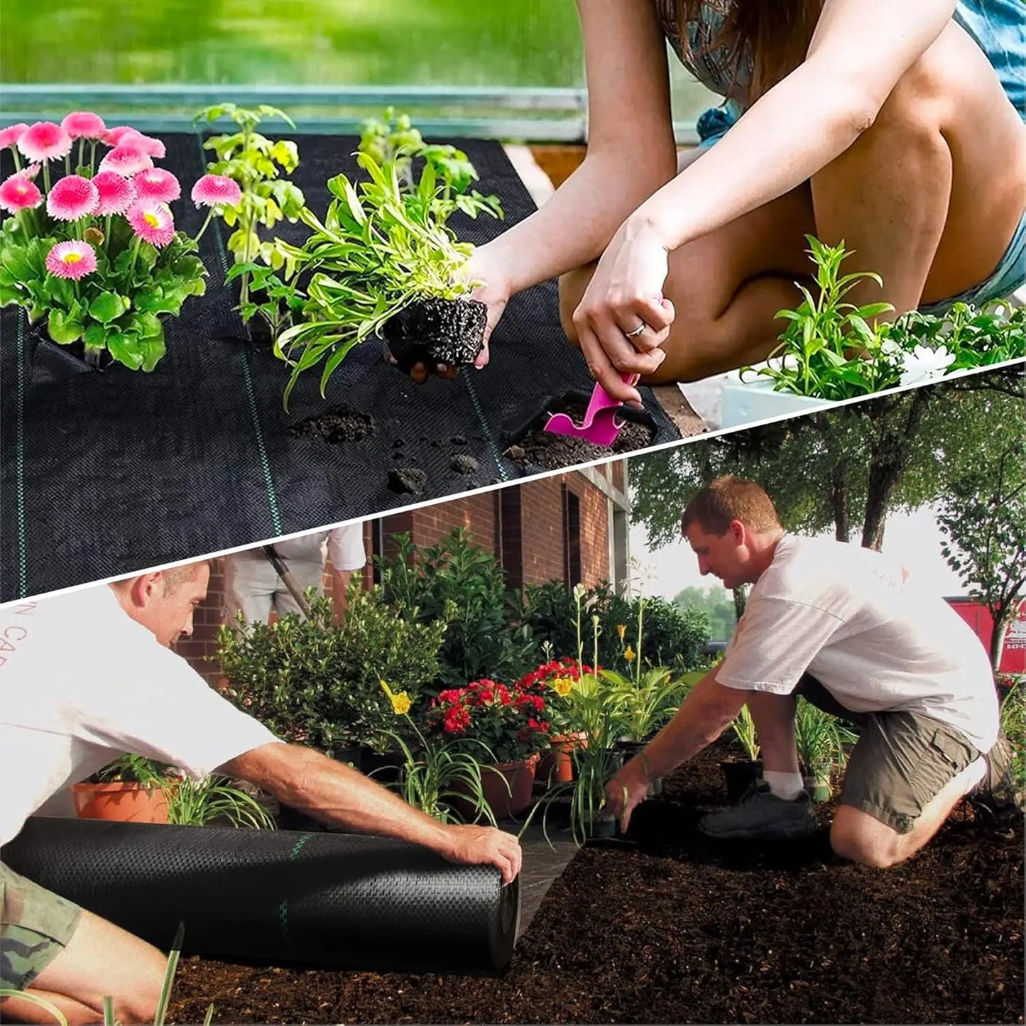 Heavy-Duty Weed Barrier Fabric–4x180ft