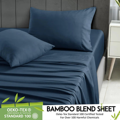 Bamboo Viscose Sheet Sets - Bamboo Rayon Blend w/Polyester
