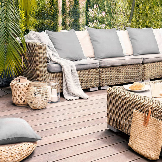 2pcs Garden Outdoor Cushion Cover-Waterproof exterior cushions