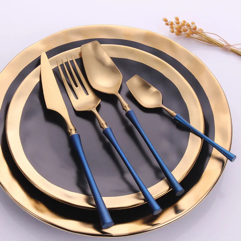 Cutlery Set Matte Gold Cutlery Set