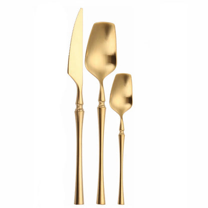 Cutlery Set Matte Gold Cutlery Set