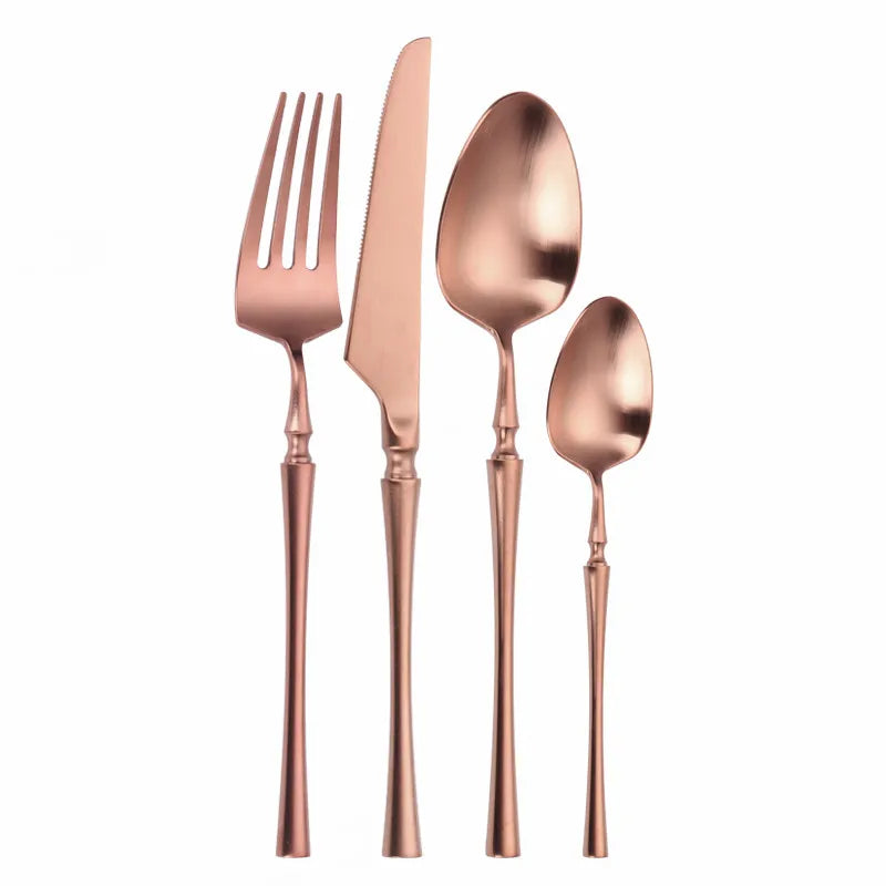 Cutlery Set Matte Gold Cutlery Set