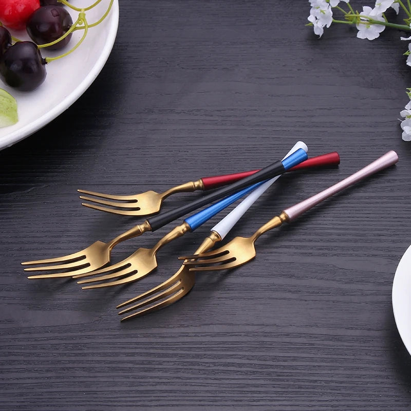 Cutlery Set Matte Gold Cutlery Set