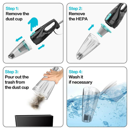 Corded Stick Vacuum Cleaner- 3 in1 Lightweight