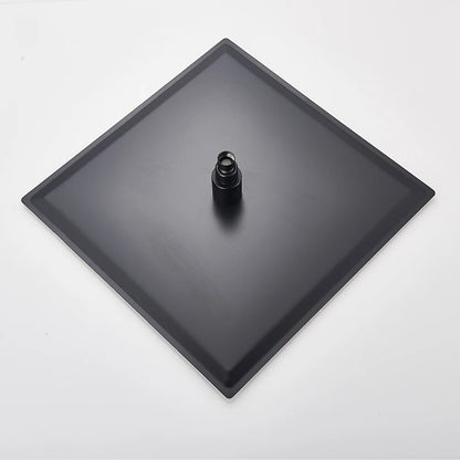 Matte Black Shower Faucet Set Rain Shower Head