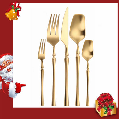 Cutlery Set Matte Gold Cutlery Set