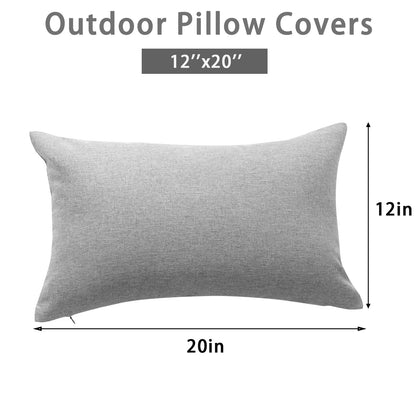 2pcs Garden Outdoor Cushion Cover-Waterproof exterior cushions