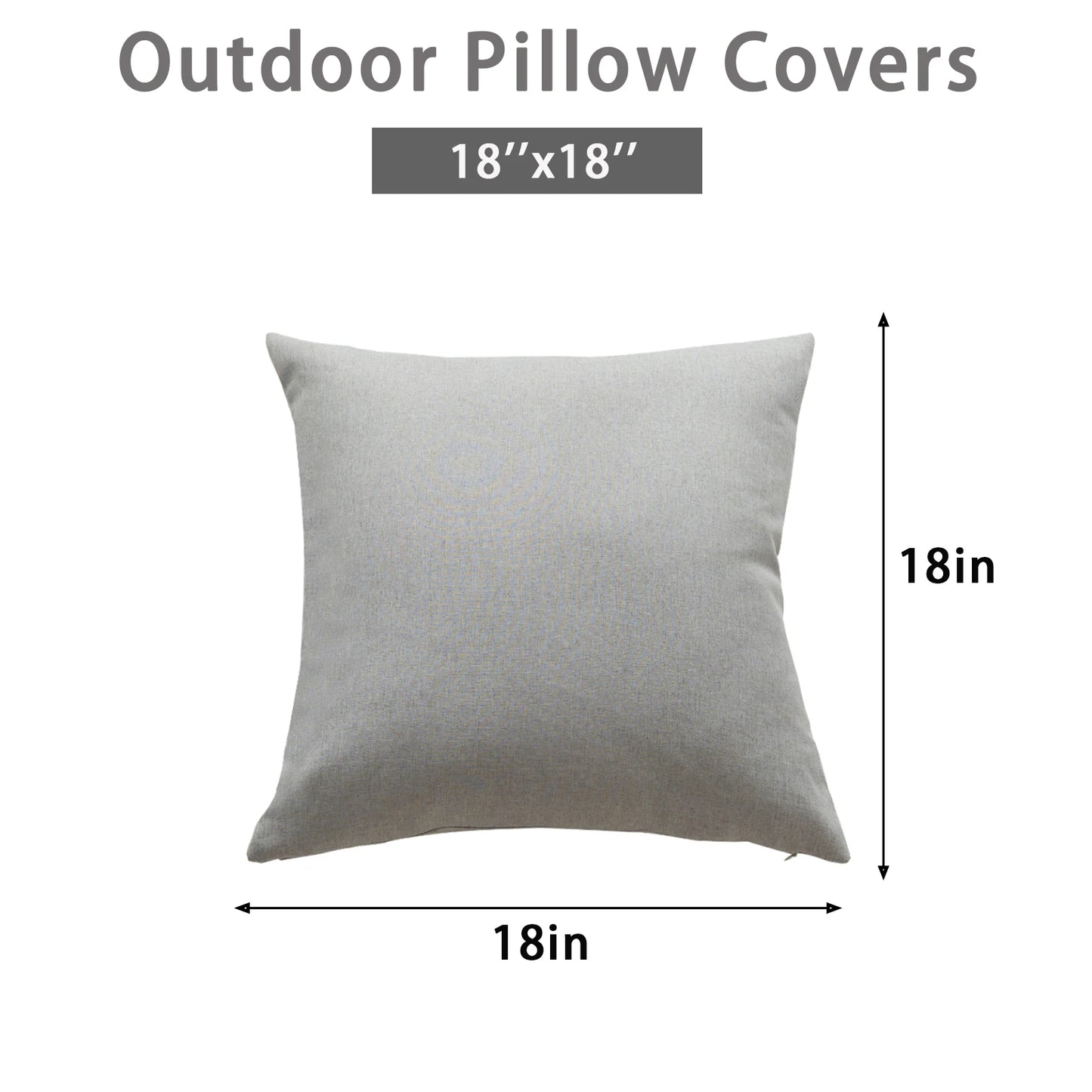 2pcs Garden Outdoor Cushion Cover-Waterproof exterior cushions