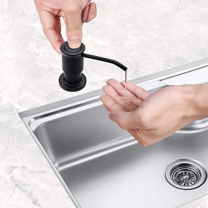 Liquid Soap Dispensers With 500ml Bottle Kitchen Sink Built In