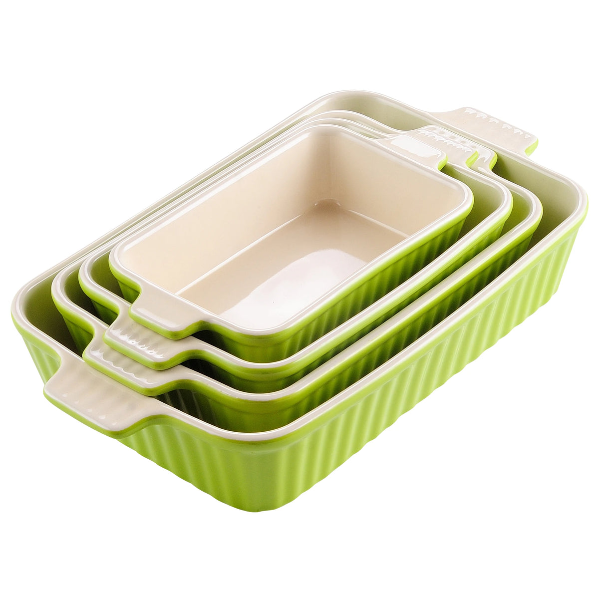 4-Piece Table Baking Dish Plate Set w/ Handle (9"/11"/12"/13.3")