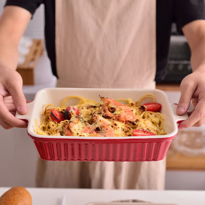 4-Piece Table Baking Dish Plate Set w/ Handle (9"/11"/12"/13.3")