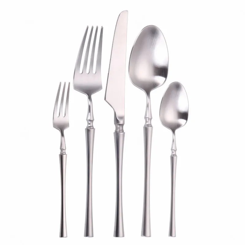 Cutlery Set Matte Gold Cutlery Set
