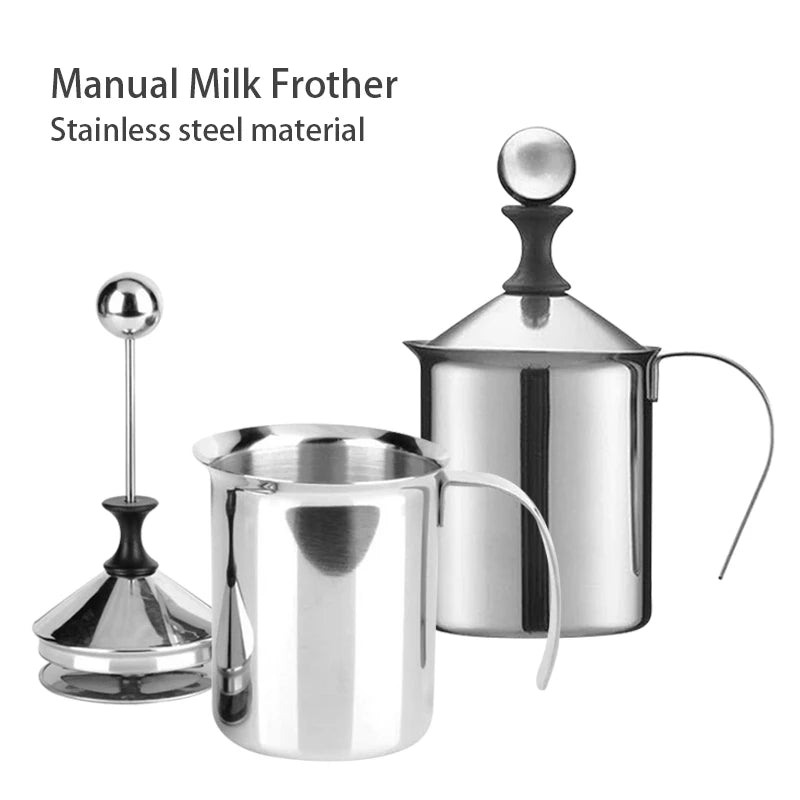 800ML Stainless Milk Frother Foam Maker