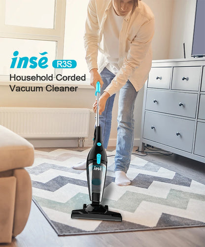 Corded Stick Vacuum Cleaner- 3 in1 Lightweight