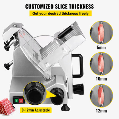 Meat Slicer 200W/240W Electric Deli Food Slicer
