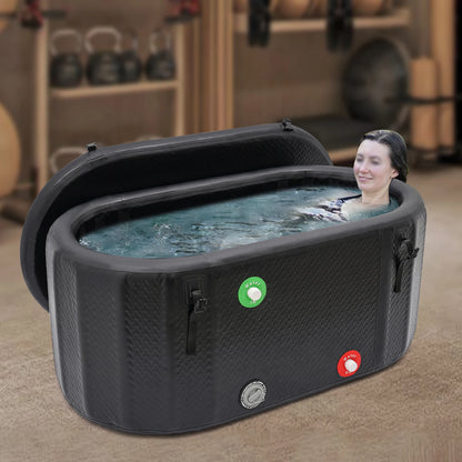 Ice Bathtub for Athletes,97.74 Gal Portable