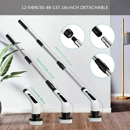 Electric Spin Scrubber 9-in-1 Cordless/Rechargeable