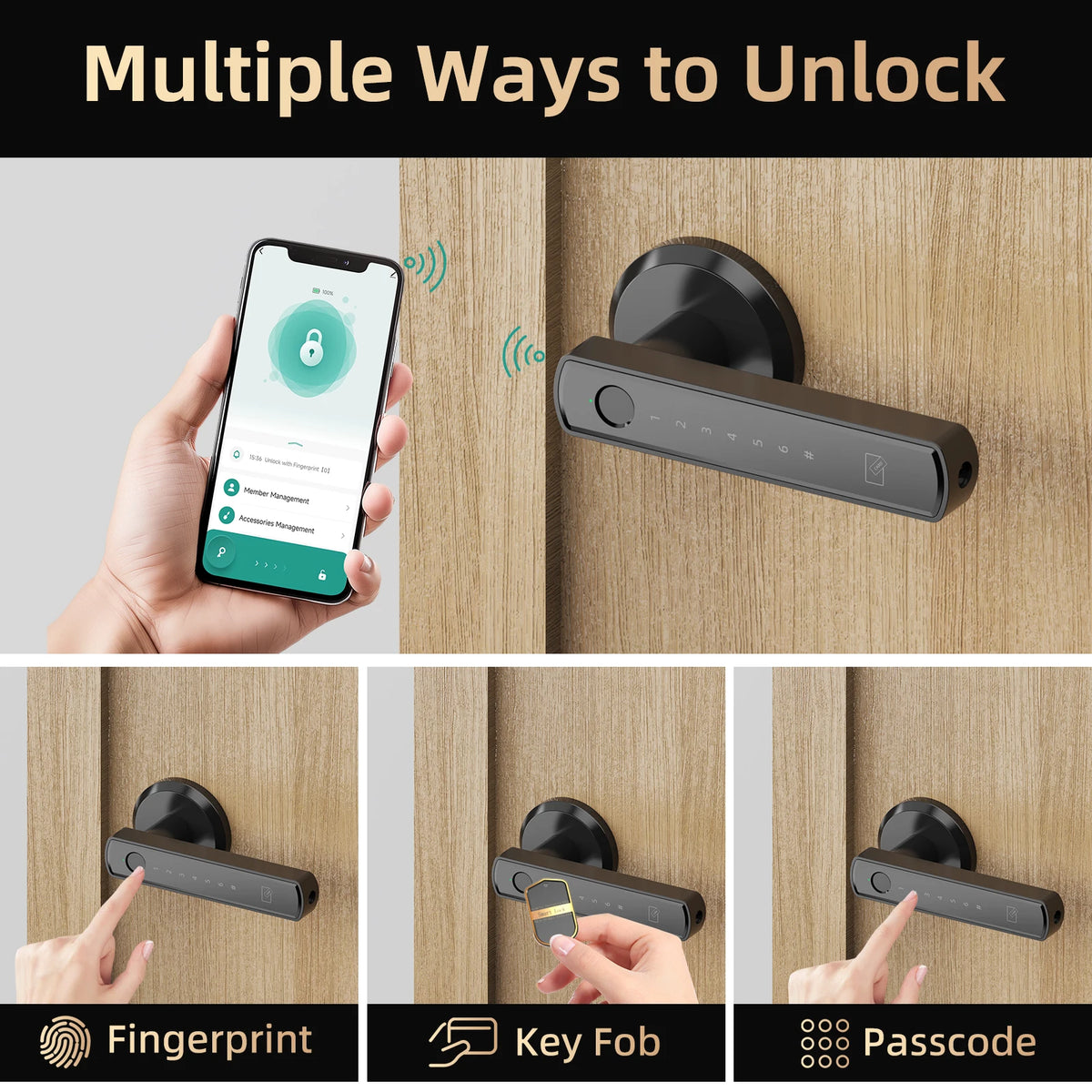 Smart Lock Fingerprint Door Lock