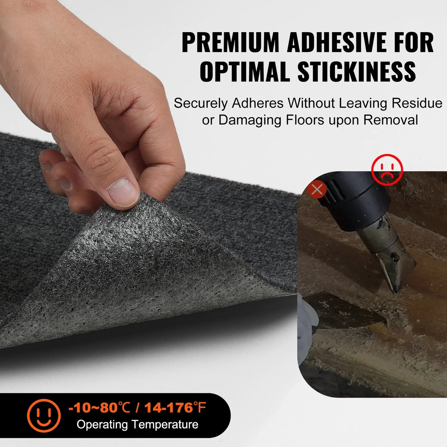 Carpet Tiles Peel & Stick Self Adhesive Carpet-Indoor/Outdoor