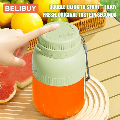500/1300ML Electric Juicer Cup 6 Blades Mini Fresh Juice Blender