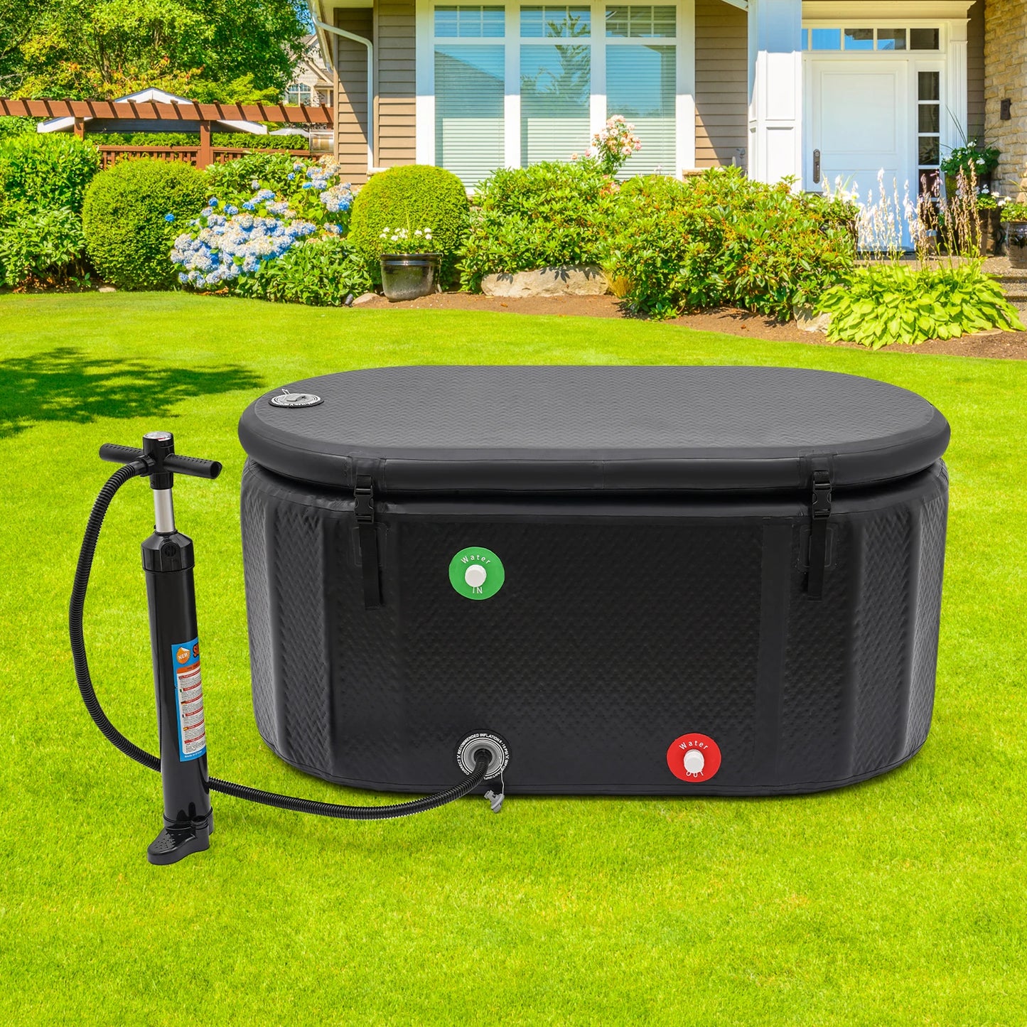 Ice Bathtub for Athletes,97.74 Gal Portable