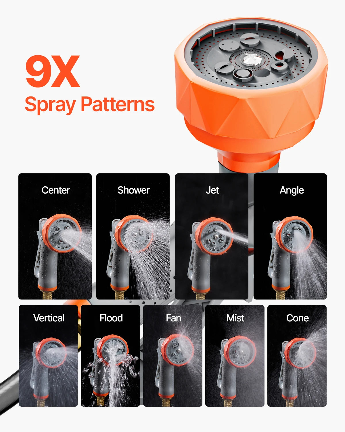 Retractable Garden Hose Reel Wall Mounted