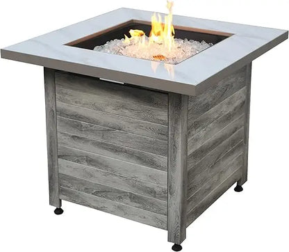 The Chesapeake 30" Propane Gas Outdoor Fire Pit Table