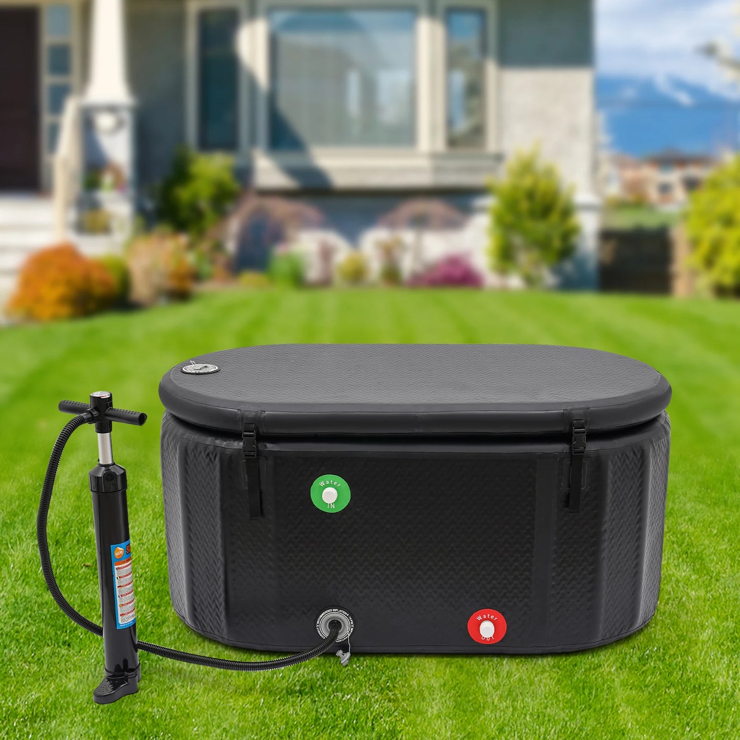 Ice Bathtub for Athletes,97.74 Gal Portable