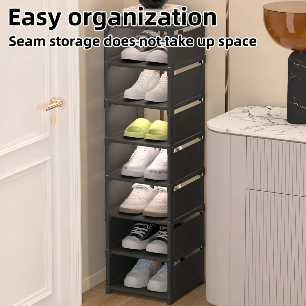 1 Piece Dustproof Single-Row Multi-Layer Shoe Rack