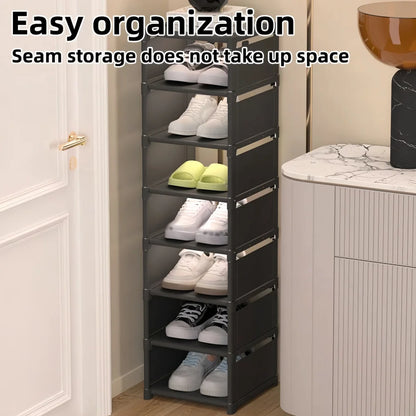 1 Piece Dustproof Single-Row Multi-Layer Shoe Rack