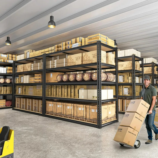 72" x 48" W x 18" D Garage Shelving Heavy Duty 2800LBS