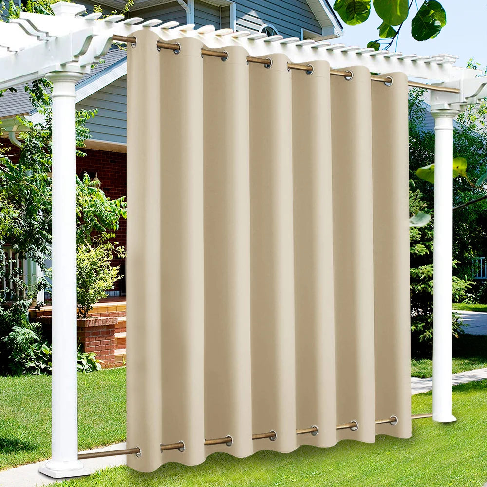 Patio Outdoor Curtain- Waterproof/Thermal/Insulated