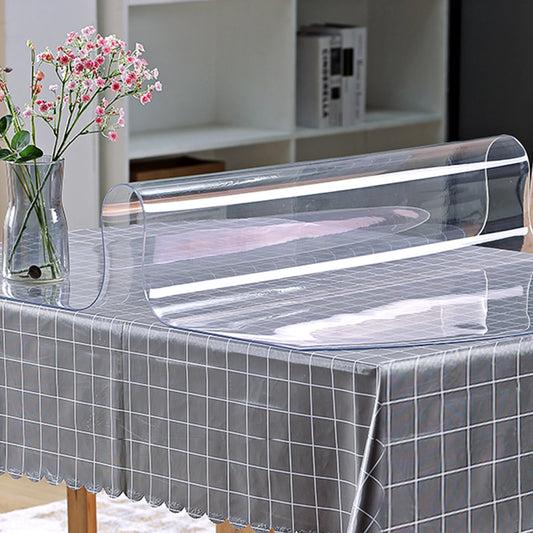 1.5-2mm PVC Tablecloth Transparent Clear Cover