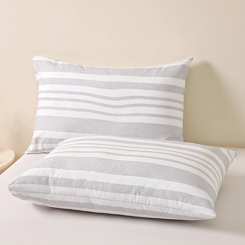 2 Pieces/1 Pair Printed Pillowcase Set